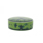 Ginori Oriente Italiano Malchite Round Box w/ Cover